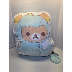 Rilakkuma‎ Dinosaur Costume Plush Pillow Kawaii Cute Soft Stuffed Animal Toy